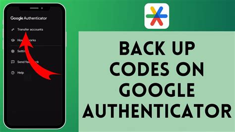 google authenticator backup|Mit Back